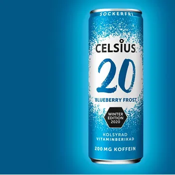 Celsius 20 Blueberry frost Winter Edition    